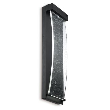 Quintiesse Kabo QN-KABO-M-BK Wandlamp 1x10W/LED 3000K 200lm IP44