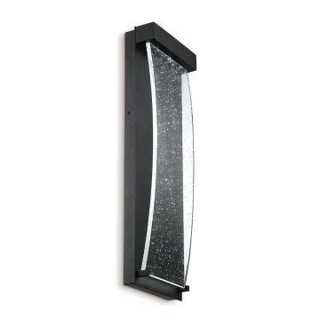 Quintiesse Kabo QN-KABO-S-BK Wandlamp 1x6W/LED 3000K 120lm IP44