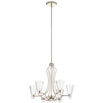 Quintiesse KAYVA QN-KAYVA13-PN Kroonluchter 1x36W/LED 3000k 2375LM IP44