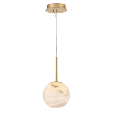 Quintiesse Kepler QN-KEPLER-1P-S-BG Hanglamp 1x10W/LED 3000K 723lm IP20