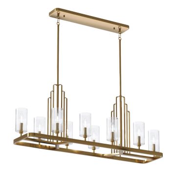 Quintiesse KIMROSE QN-KIMROSE10-BNB Hanglamp 10x40W/E14