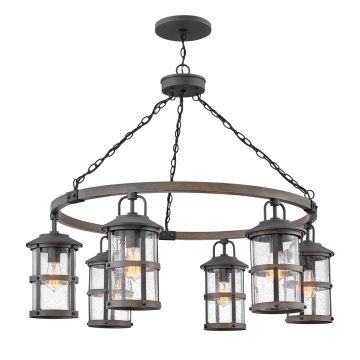 Quintiesse LAKEHOUSE QN-LAKEHOUSE6-P-DZ Hanglamp 6x60W/E27 IP44