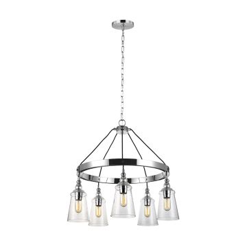 Quintiesse LORAS QN-LORAS5 Kroonluchter 5x60W/E27