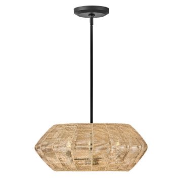 Quintiesse Luca QN-LUCA-P-S-BK-CAM Hanglamp 3x40W/E14 IP20