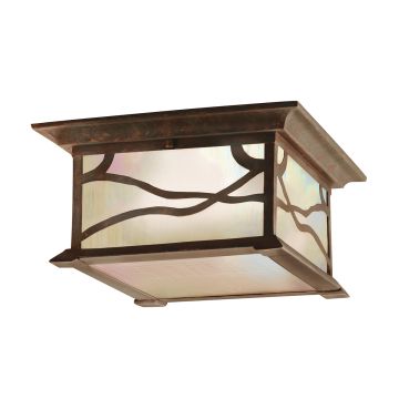 Quintiesse MORRIS QN-MORRIS-F Plafondlamp 2x60W/E27 IP44