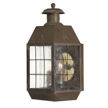 Quintiesse NANTUCKET QN-NANTUCKET-L-AS Wandlamp 2x60W/E14 IP44