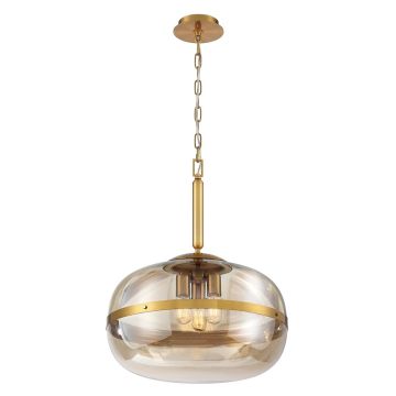 Quintiesse Nottingham QN-NOTTINGHAM-3P-AB Hanglamp 3x40W/E27 IP20