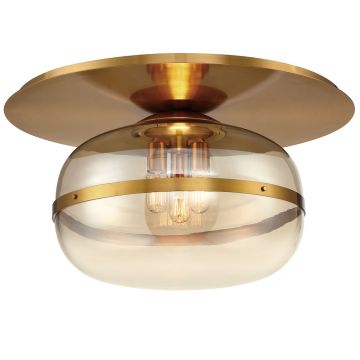 Quintiesse Nottingham QN-NOTTINGHAM-F-L-AB Plafondlamp 3x40W/E27 IP20
