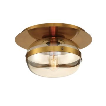 Quintiesse Nottingham QN-NOTTINGHAM-F-S-AB Plafondlamp 1x40W/E27 IP20
