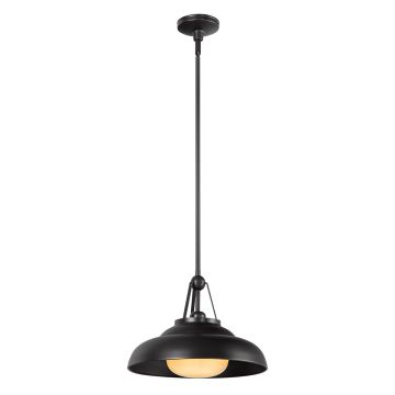 Quintiesse Palmetto QN-PALMETTO-P-M-UBZ Hanglamp 1x60W/E27 IP20