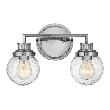 Quintiesse POPPY QN-POPPY2-PC-BATH Wandlamp 2x60W/E27 IP44