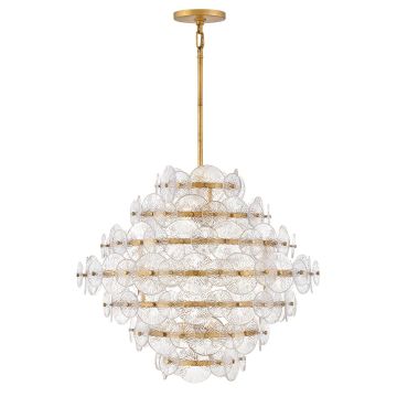 Quintiesse Rene QN-RENE-16P-DSB Kroonluchter 16x40W/E14 IP20