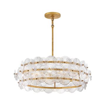 Quintiesse Rene QN-RENE-6P-DSB Kroonluchter 6x60W/E27 IP20