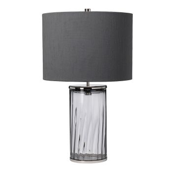 Quintiesse RENO QN-RENO-SMOKE-PN Tafellamp 1x60W/E27