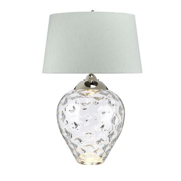 Quintiesse SAMARA QN-SAMARA-TL-LRG-CLR Tafellamp 1x60W/E27+1x7W/GU10 3000K 620LM