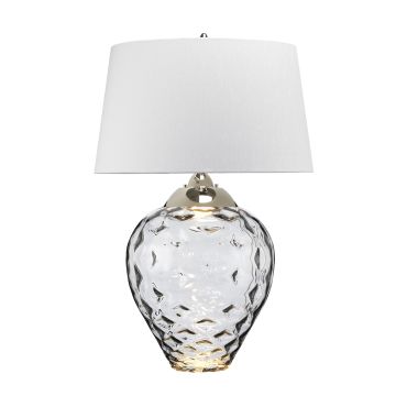 Quintiesse SAMARA QN-SAMARA-TL-LRG-SMK Tafellamp 1x60W/E27+1x7W/GU10 3000K 620LM