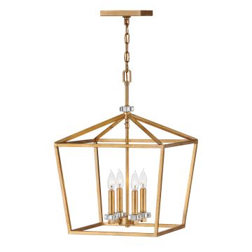 Quintiesse STINSON QN-STINSON-4P-L-DBR Hanglamp 4x60W/E14