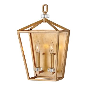 Quintiesse STINSON QN-STINSON2-DBR Wandlamp 2x60W/E14
