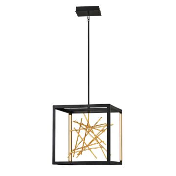 Quintiesse STYX QN-STYX-LED-P-BG Hanglamp 48W/LED Tape 3000k