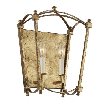 Quintiesse THAYER QN-THAYER2-ADB Wandlamp 2x40W/E14