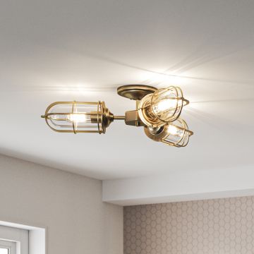 Quintiesse URBAN QN-URBANREST-3SF Plafondlamp 3x60W/E27 IP44