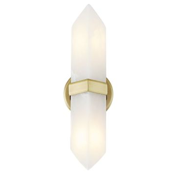 Quintiesse Valencia QN-VALENCIA-2WB-VBS-AR Wandlamp 2x60W/E27 IP20