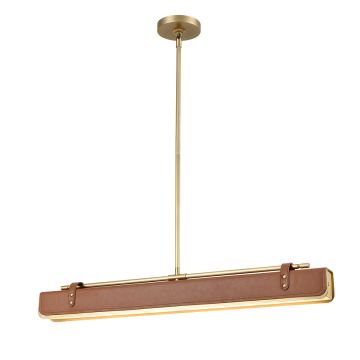 Quintiesse Valise QN-VALISE-LP80-VBS-CL Plafondlamp 1x30W/LED 2600K 1130lm IP20