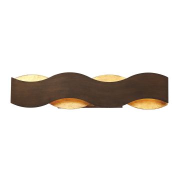 Quintiesse Vaughan QN-VAUGHAN-1W-BRZ-GD Wandlamp 1x35W/LED 3000K 1100lm IP20