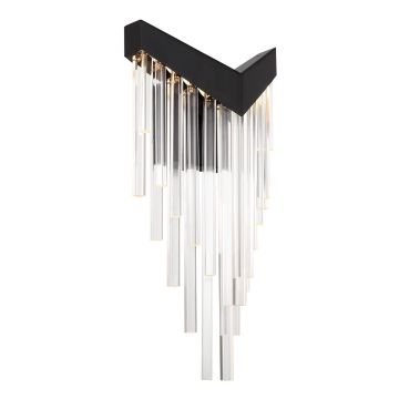 Quintiesse Vivien QN-VIVIEN-1W-BK Wandlamp 1x12W/LED 3000K 330lm IP20