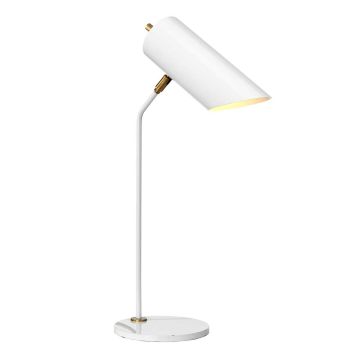 Elstead Lighting QUINTO WHITE QUINTO-TL-WAB Tafellamp 1x60W/E27