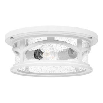 Elstead Lighting MARBLEHEAD QZ-MARBLEHEAD-F-WHT Plafondlamp 2x40W/E27 IP44