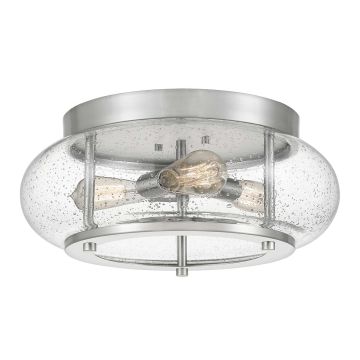 Elstead Lighting QUOIZLE QZ-TRILOGY-FM-BN Plafondlamp 3x60W/E27