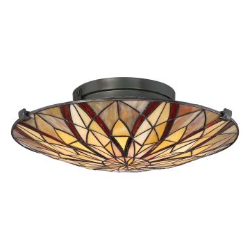 Elstead Lighting VICTORY & HOLMES QZ-VICTORY-SF Plafondlamp 2x60W/E27