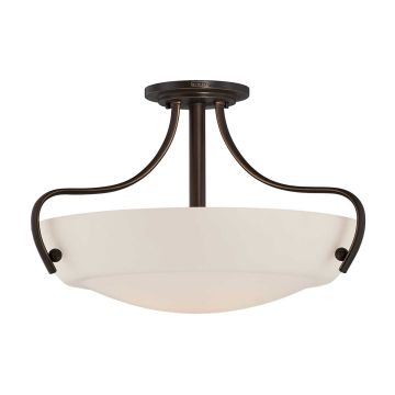 Feiss CHANTILLY QZ-CHANTILLY-SF3 Plafondlamp 3x60W/E27