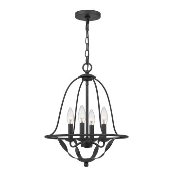 Quoizel Bradbury QZ-BRADBURY-4P-GK Hanglamp 4x40W/E14