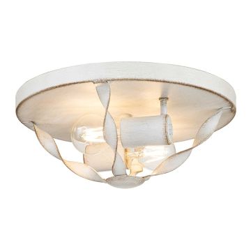Quoizel Bradbury QZ-BRADBURY-F-AWH Plafondlamp 2x60W/E14