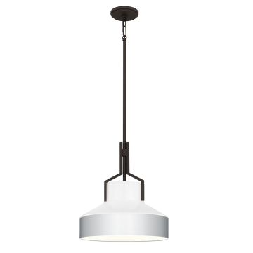 Quoizel Brecken QZ-BRECKEN-2P-AB-OPAL Hanglamp 2x60W/E27 IP20