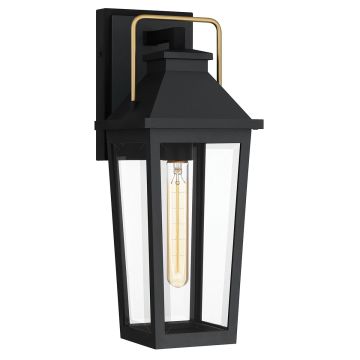 Quoizel Buckley QZ-BUCKLEY-M-MBK Wandlamp 1x40W/E27 IP44