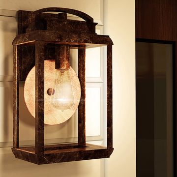 Quoizel BYRON QZ-BYRON-M Wandlamp 1x60W/E27 IP44