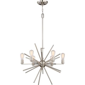 Quoizel CARNEGIE QZ-CARNEGIE6-IS Kroonluchter 6x60W/E27