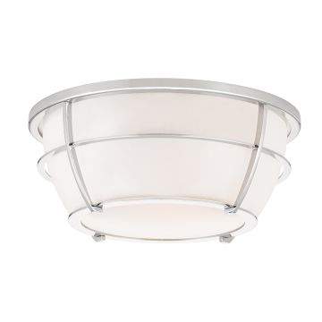 Quoizel CHANCE QZ-CHANCE-F-PC Plafondlamp 2x60W/E27 IP44