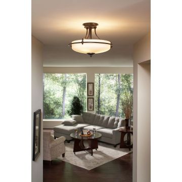 Quoizel GRIFFIN QZ-GRIFFIN-SFM-PN Plafondlamp 4x60W/E27