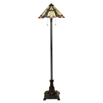 Quoizel INGLENOOK QZ-INGLENOOK-FL Staande lamp 2x60W/E27