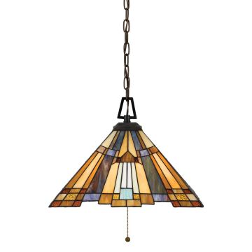 Quoizel INGLENOOK QZ-INGLENOOK-P-A Hanglamp 3x60W/E27
