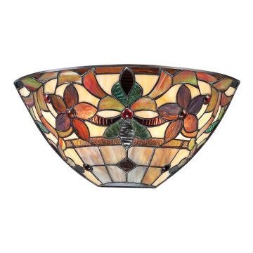 Quoizel KAMI QZ-KAMI-WU Wandlamp 2x60W/E27
