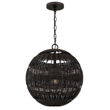 Quoizel Lindendale QZ-LINDENDALE-P-WT Hanglamp 1x60W/E27 IP44