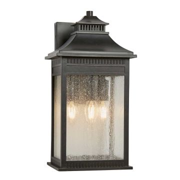 Quoizel LIVINGSTON QZ-LIVINGSTON2-L Wandlamp 3x40W/E14 IP44