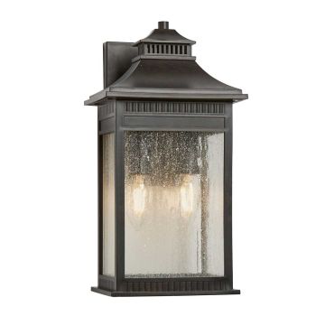 Quoizel LIVINGSTON QZ-LIVINGSTON2-M Wandlamp 2x40W/E14 IP44