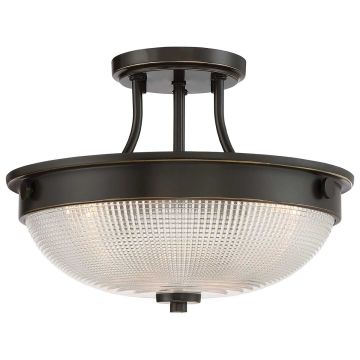 Quoizel MANTLE QZ-MANTLE-SF-PN Plafondlamp 2x60W/E27