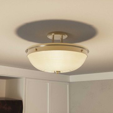 Quoizel MANTLE QZ-MANTLE-SF-WS Plafondlamp 2x60W/E27
